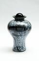 Silver Swirl Crystal Urn
